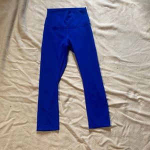 Blue Lululemon leggings